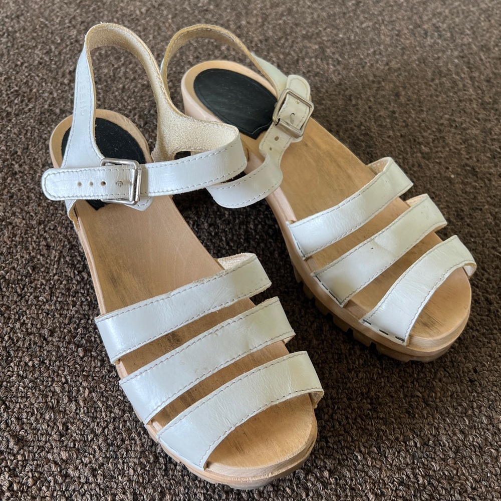 Swedish Hasbeens Sandal Clogs